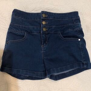 Tinseltown denim couture shorts